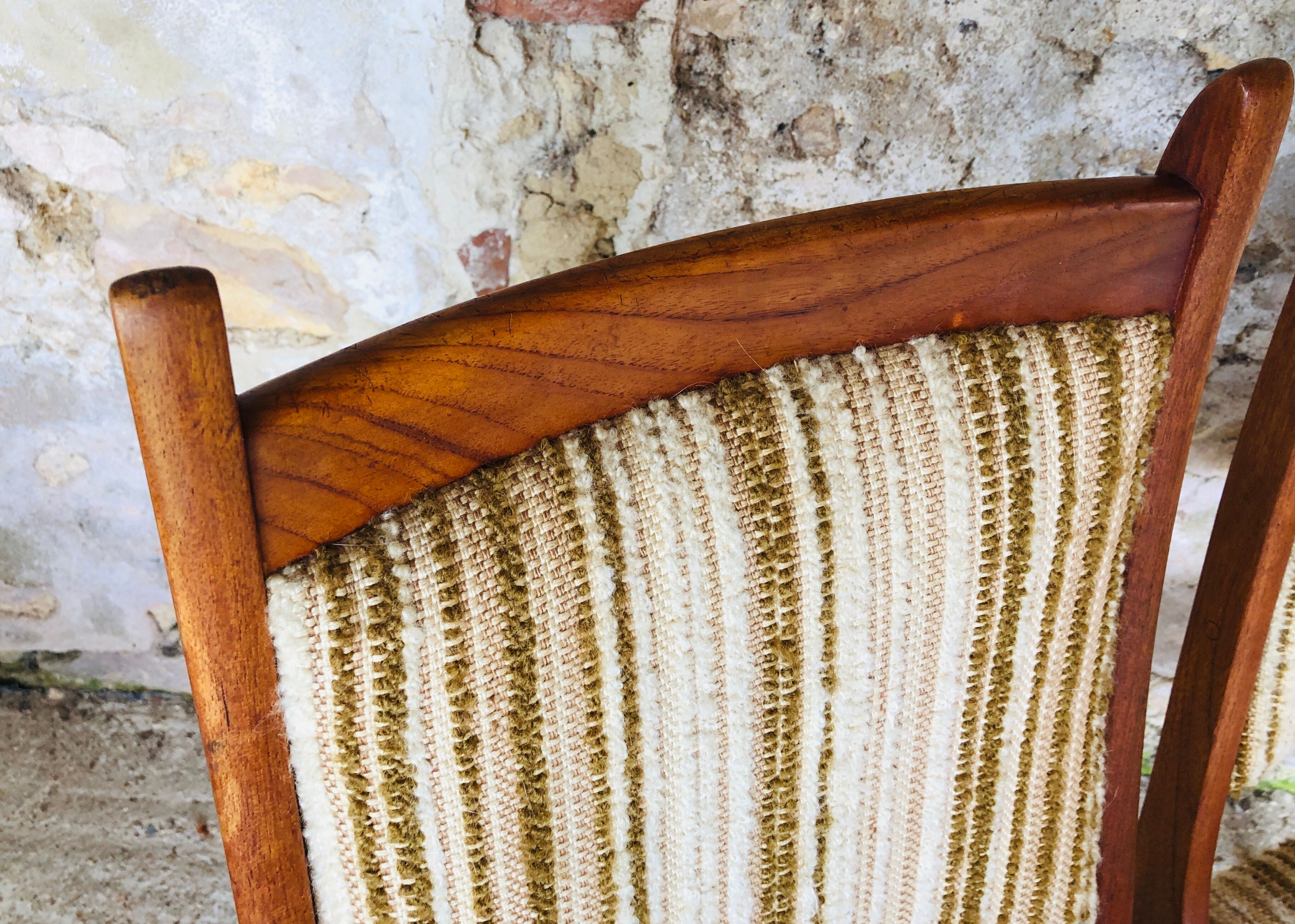 Set of 4 vintage teak chairs by R Huber-Co, circa 60's