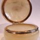 opaline box with floral pattern, 60s