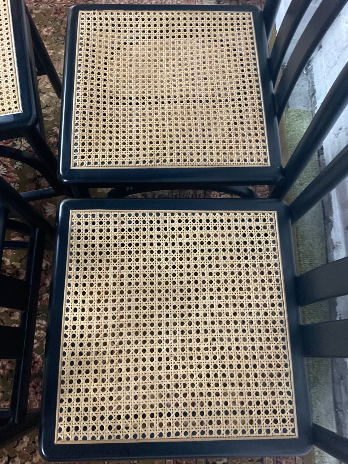 Series of 4 Annig Sarian chairs from the 80s