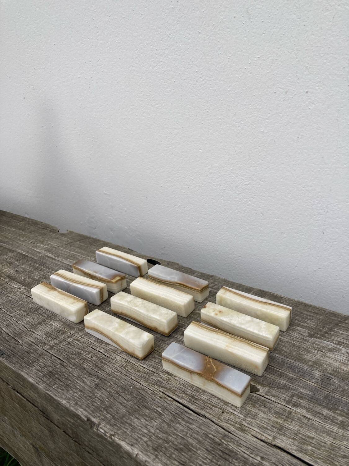 12 marble knife holders