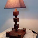 Vintage wooden lamp