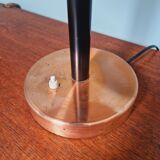 Large copper desk lamp, 1950s