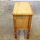 Vintage Danish 1960s oak nightstand / bedside table style of Henning Kjærnulf