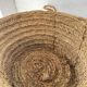 XXL woven straw basket