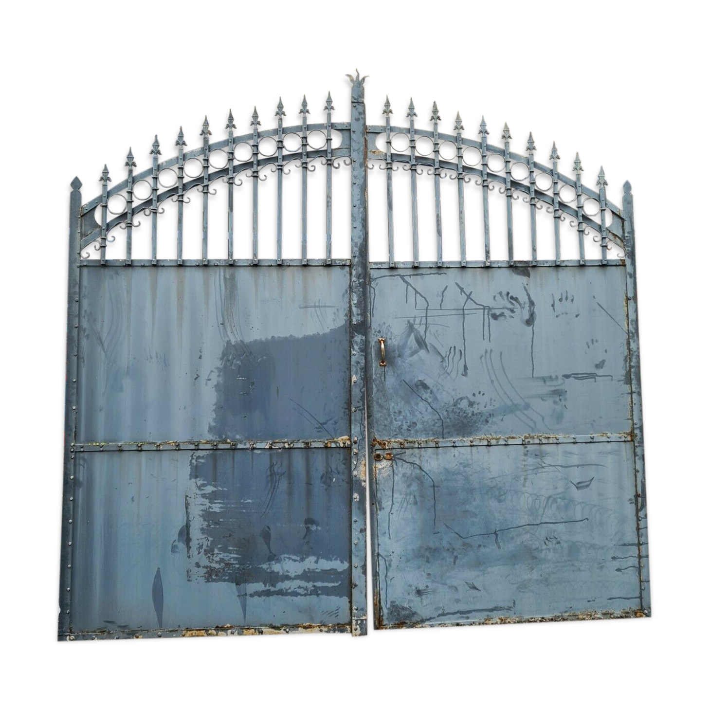Wrought iron gate