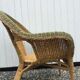 Fauteuil rotin et bambou