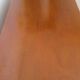 large curved chest of drawers - solid wood - cherry - 4 drawers - Louis Philippe