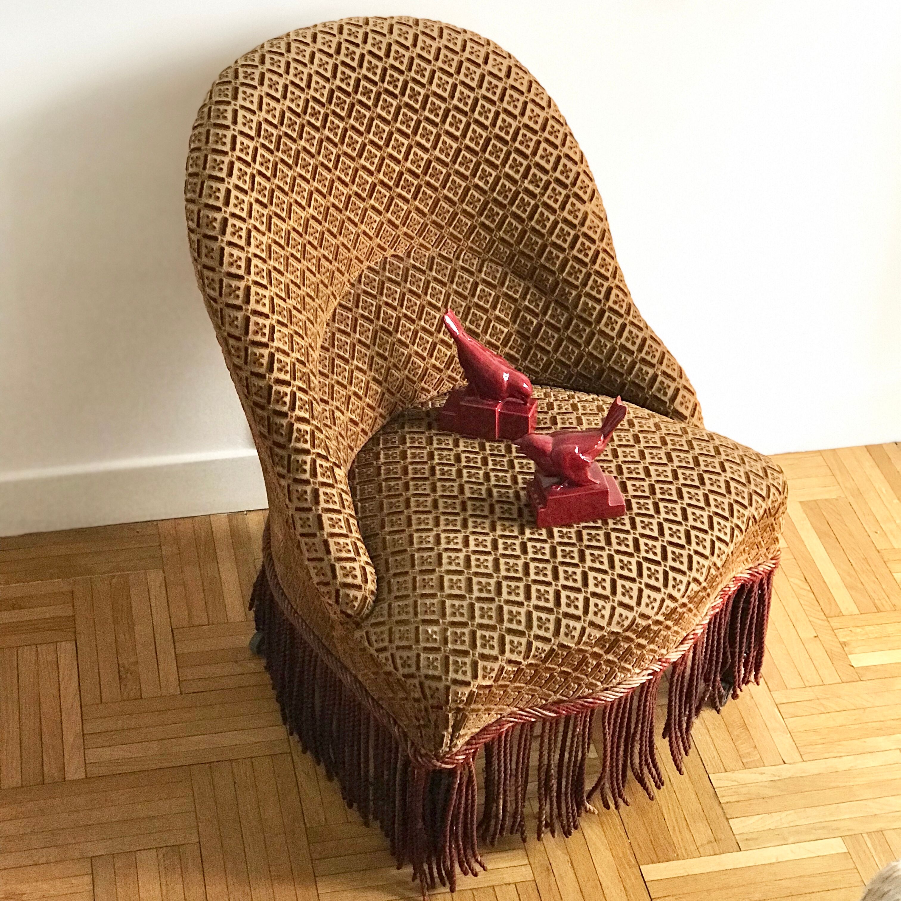 Comfy Toad Armchair Napoleon III