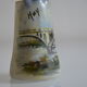 miniature vase with painted decoration from the city of Huy in Belgium