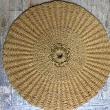 Round carpet "scourtin de Nyons" 80cm