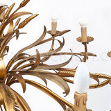 Lustre gerbe de blé 12 feux