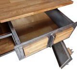 Industrial kitchen island, 1970s