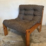 Vintage armchair in pine 1980's