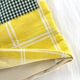 Nappe écrue, motif central, tissu vintage
