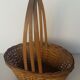 Panier triple anse osier vannerie