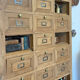 Notary cabinet with drawers