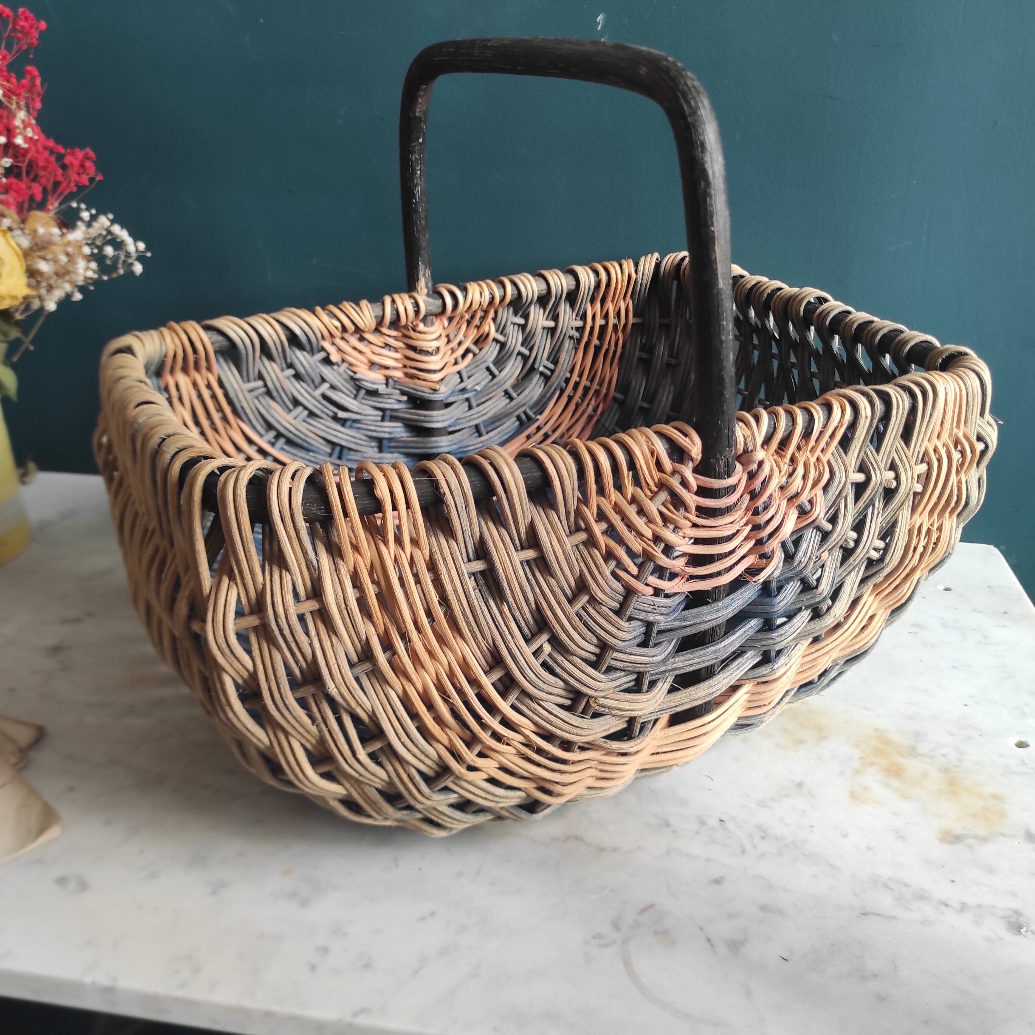 French vintage basket