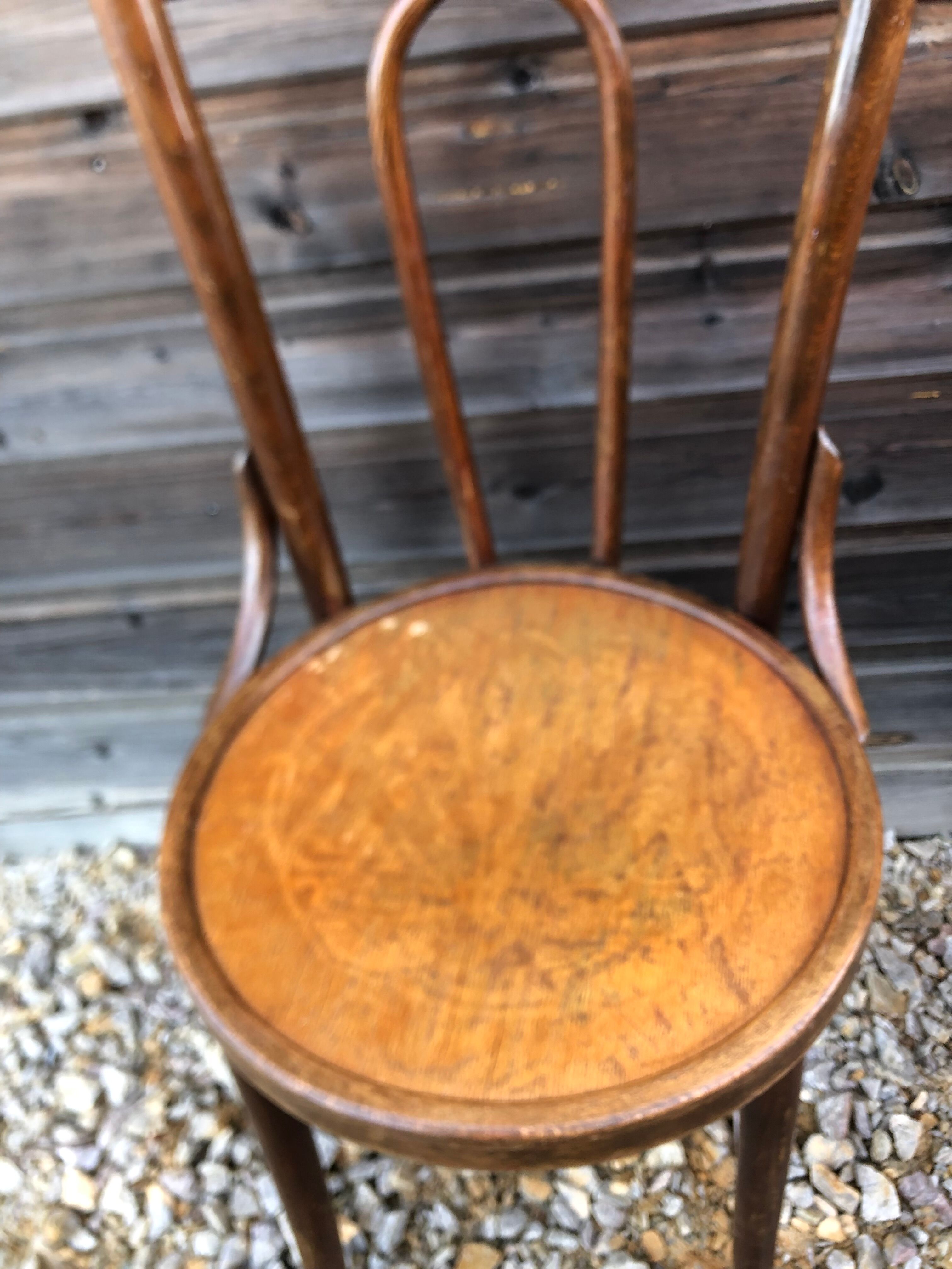 2 bistro chairs