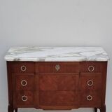 Louis XV Louis XVI rosewood commode, 19th century.