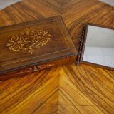 Antique Inlaid Rosewood Dressing Table, 1910s