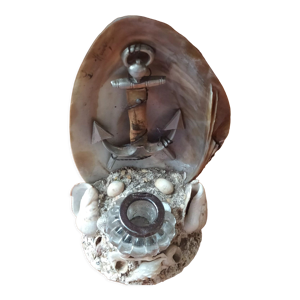 encrier coquillage 1930
