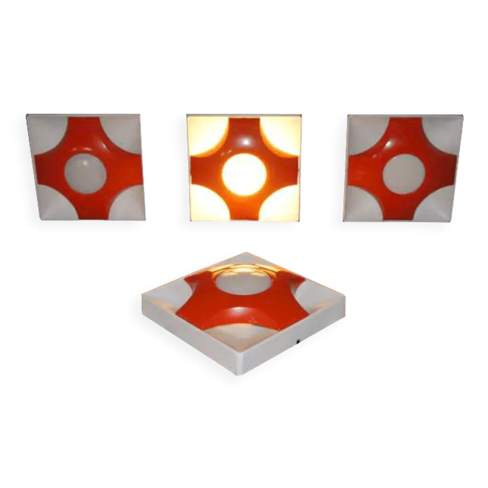 Vintage design wall lamp 1960s-1970s