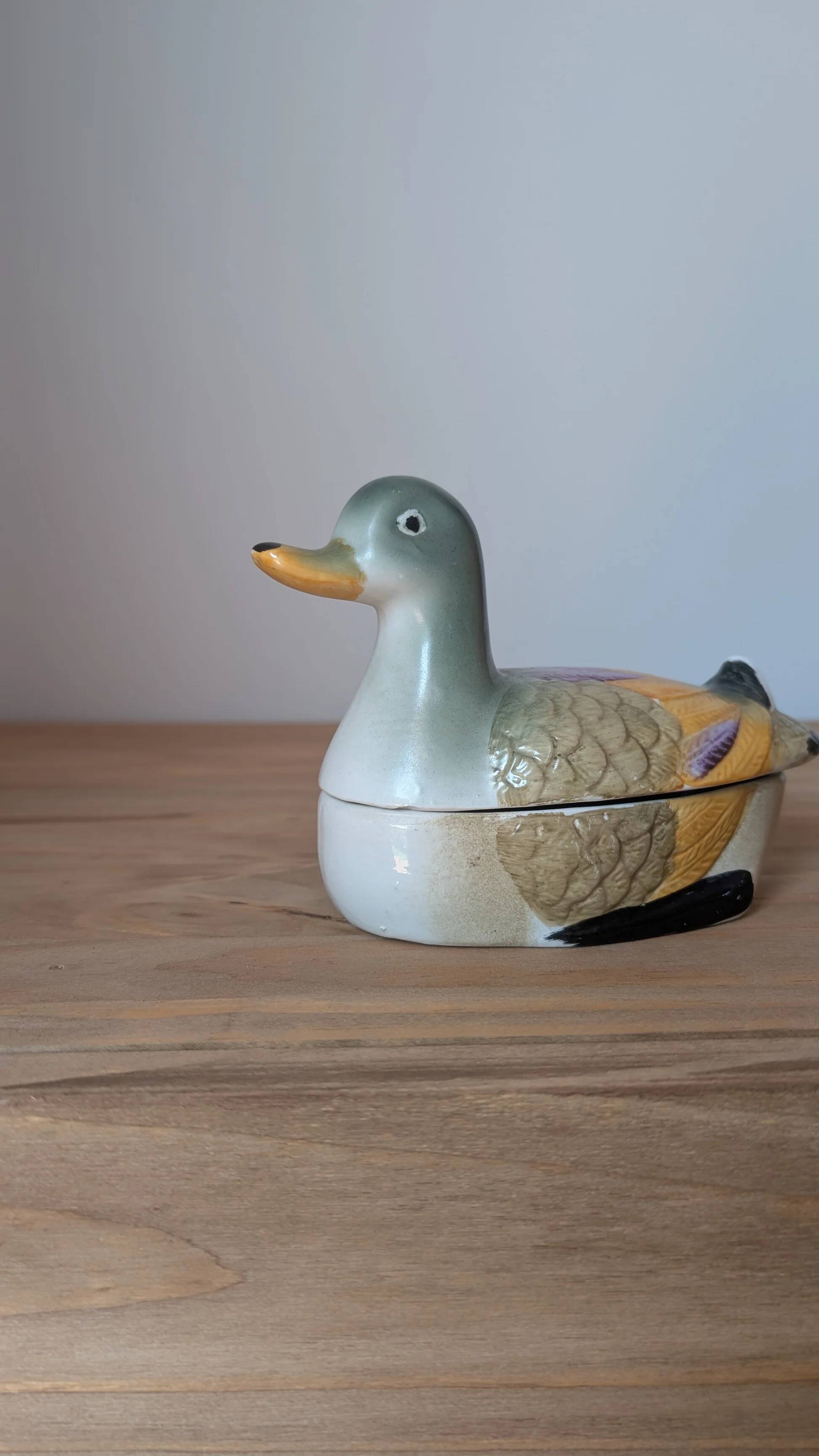 Ceramic duck