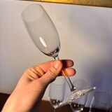 4 flûtes à champagne Baccarat modèle Perfection