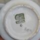 Coffee cup with floral design in porcelain