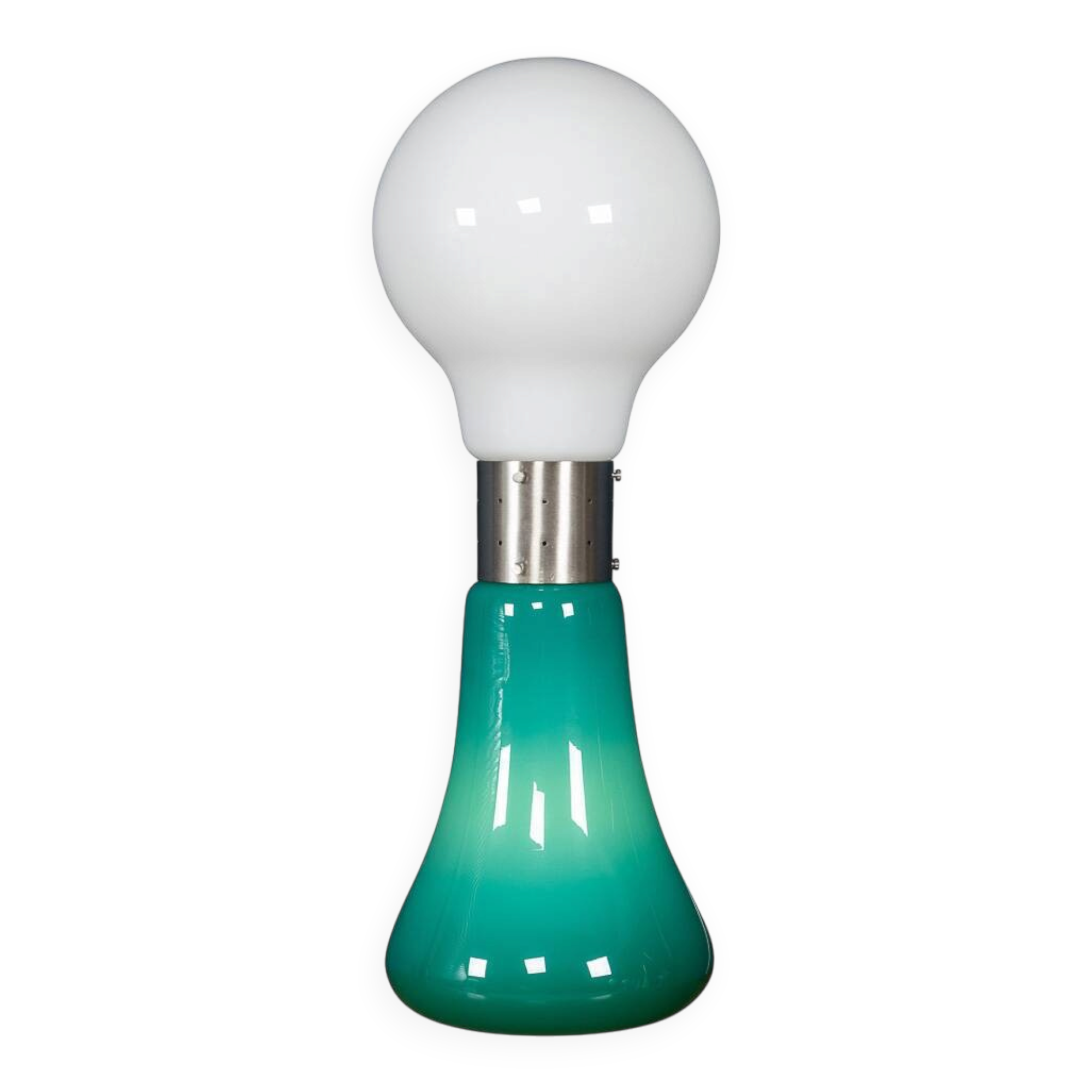 CONTEMPORARY 21stC ITALIAN BIRILLO TABLE / FLOOR LAMP OF RECENT PRODUCTION