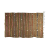 Anatolian handmade kilim rug 260 cm x 158 cm