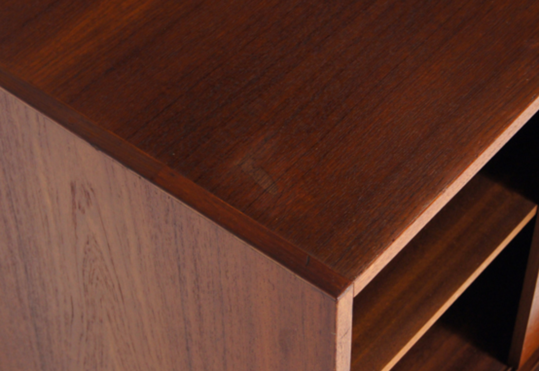 Vintage Danish hi-fi tv furniture in retro vintage teak