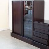 IBISCO display cabinet - set of 4 modular modules, 1970s