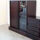 IBISCO display cabinet - set of 4 modular modules, 1970s