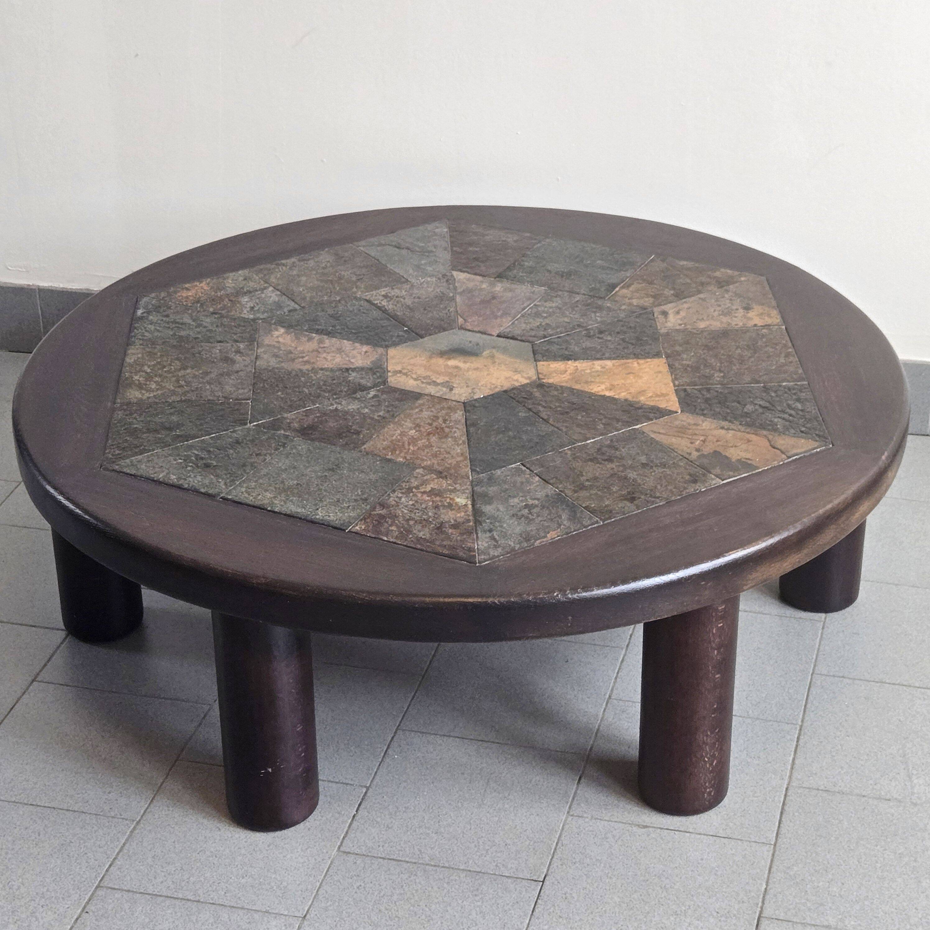 Brutalist coffee table 1970