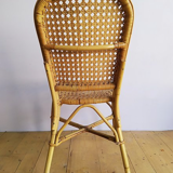 Rattan caning chair