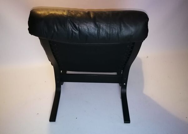 fauteuil Scandinave cuir