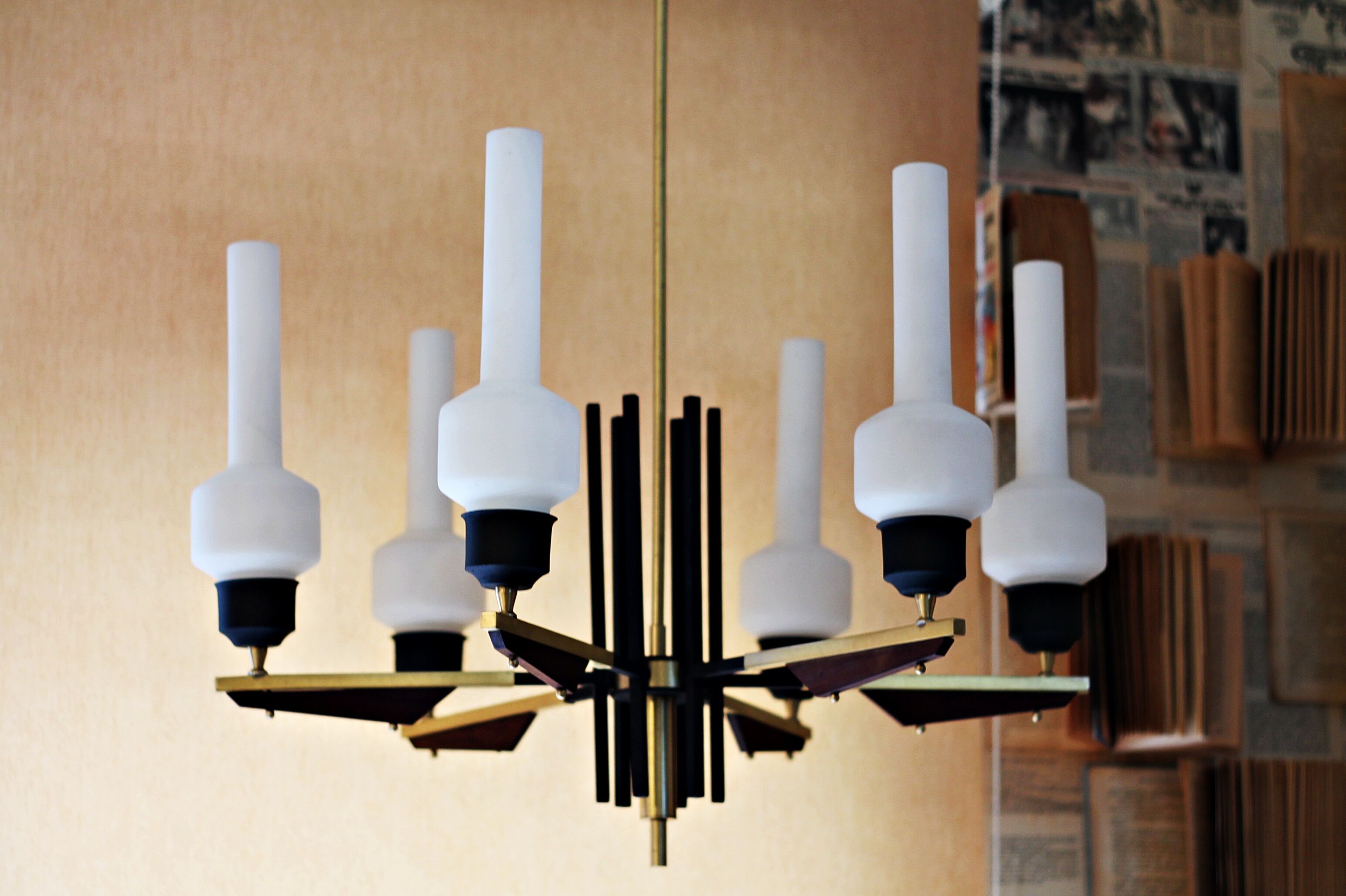 Chandelier Kaiser Leuchten 50s