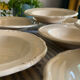 Series of 9 hollow earthenware plates Moulin des Loups