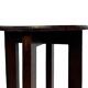 Support de plante Art Déco table d'appoint design École d'Amsterdam minimaliste