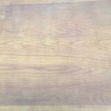 Vintage table René Gabriel in beech period reconstruction