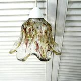 Glass suspension lamp