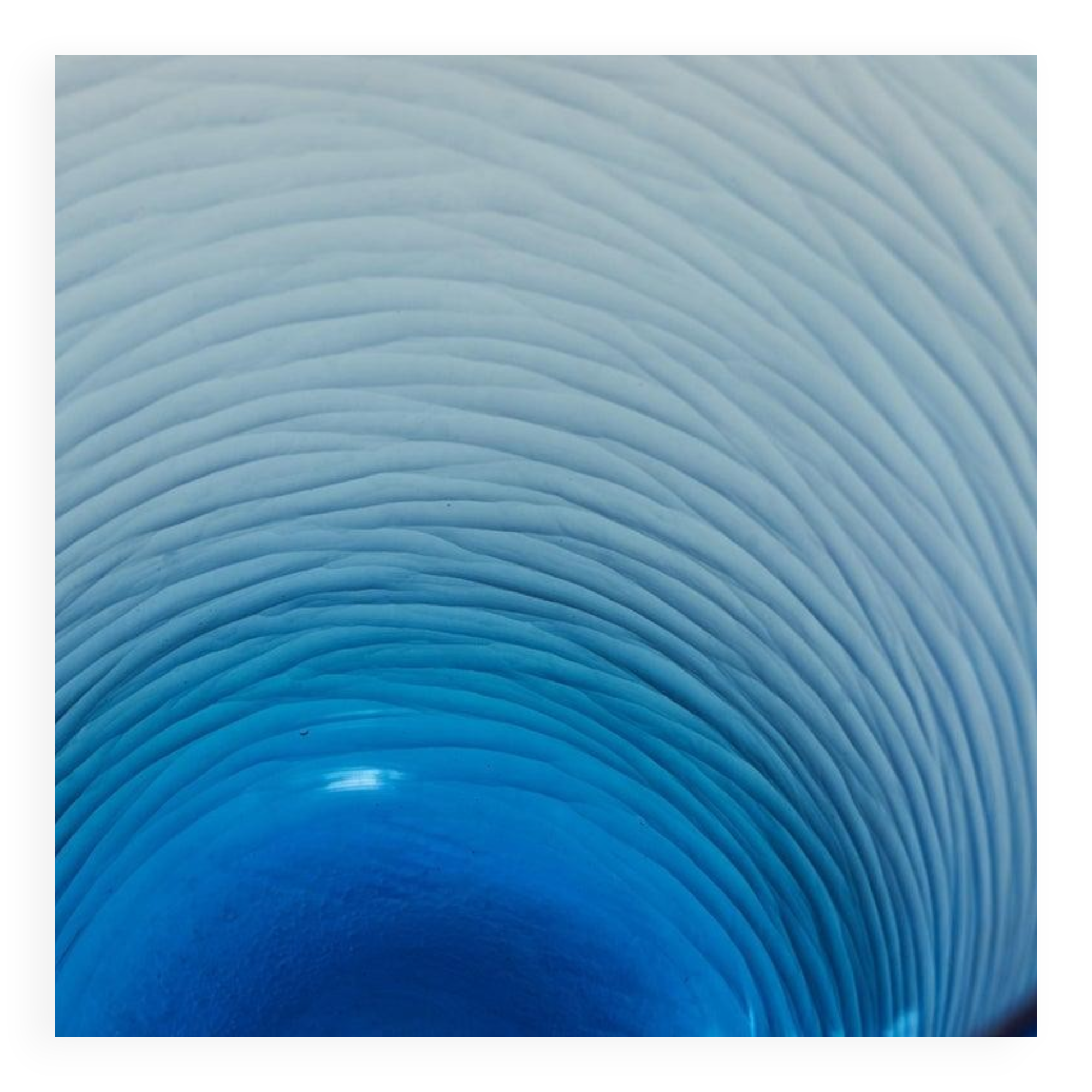 Murano glass art vase 'Battuto', Salviati, 1960s