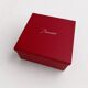 Baccarat - Candlestick (2) - Crystal, Glass - Harcourt candlestick Red