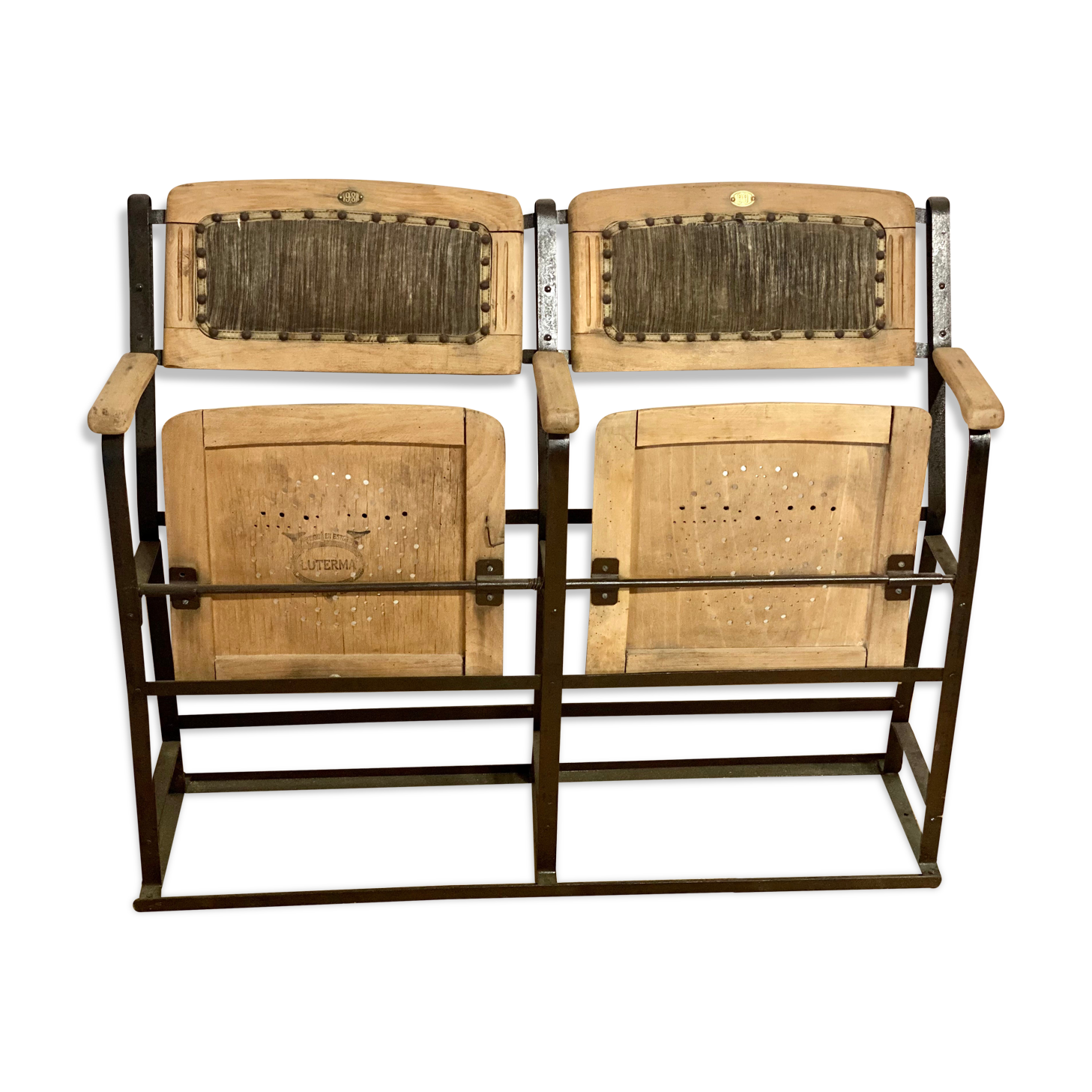 Fauteuils de théâtre Luterma début XXème