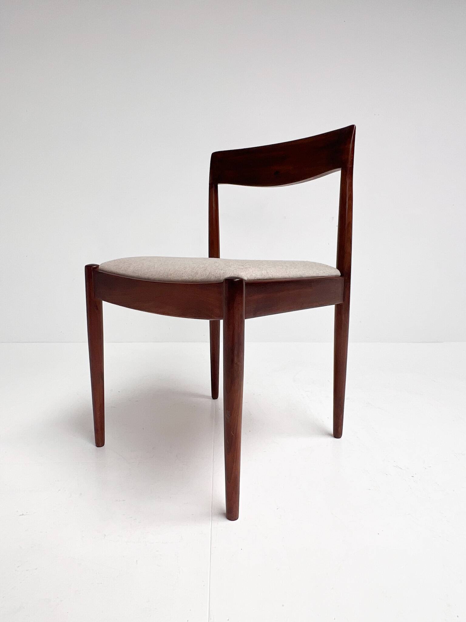 Set of 4 Mid Century Danish design chairs, 1960s