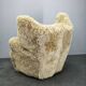 1930s Art Deco Wingback Armchair in Honey Skandilock Sheepskin