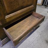 Antique oak bonnetière – 19th century