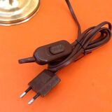 Antique gilt bronze lamp base