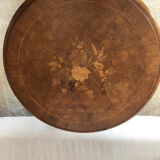 Napoleon era inlaid pedestal table 3